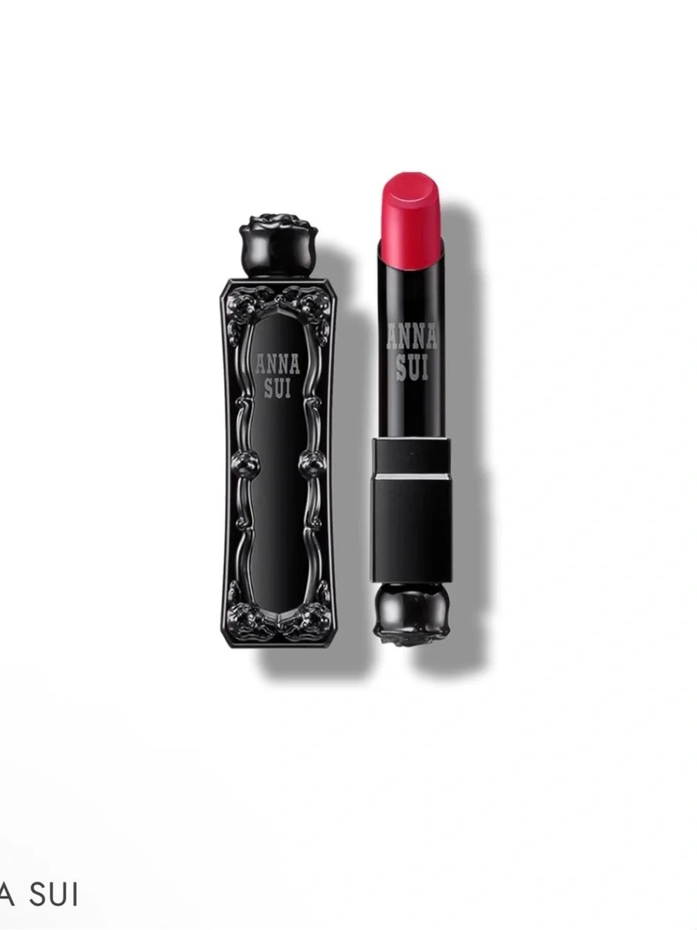 Anna Sui - Rouge - 401 Cardinal Red Lipstick. Sophisticated and glamorous.